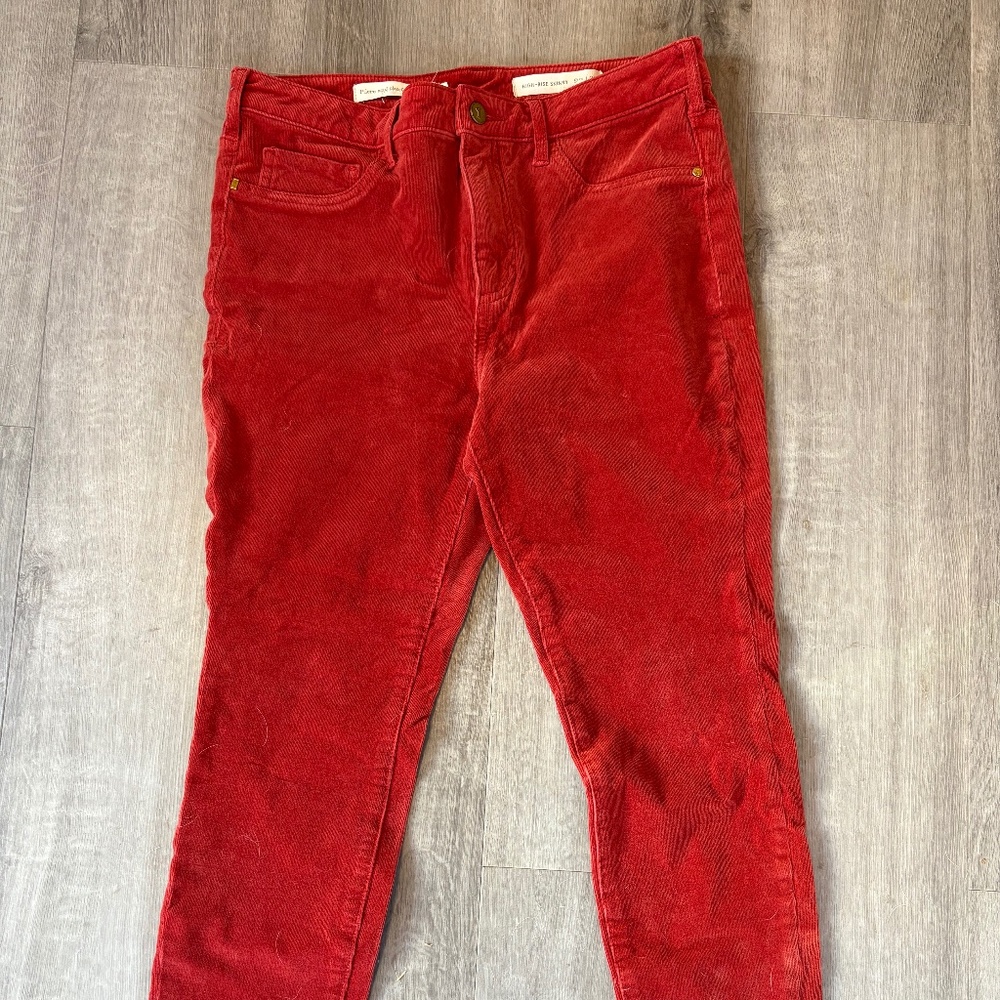 Pilcro & the Letterpress Jeans  Corduroy size 31